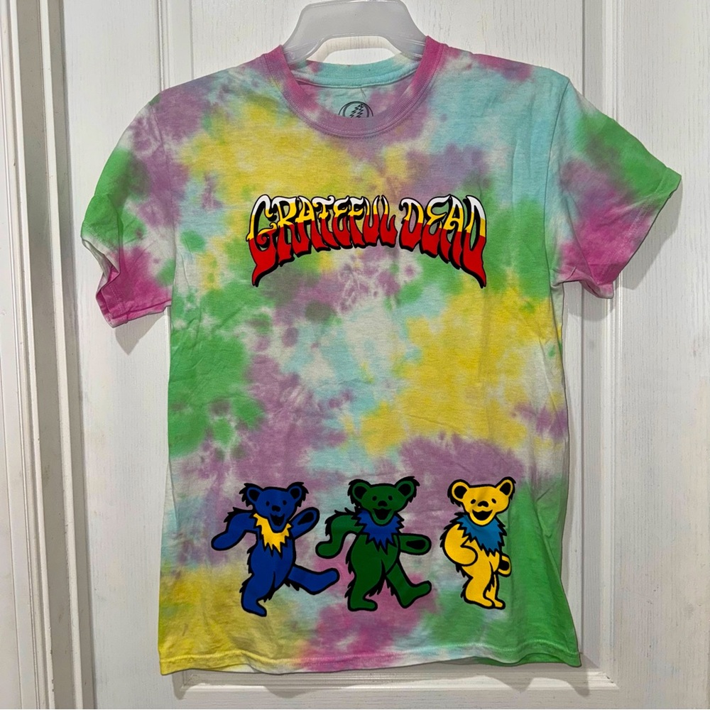 Grateful Dead Dancing Bears T shirt Size S/M NWOT